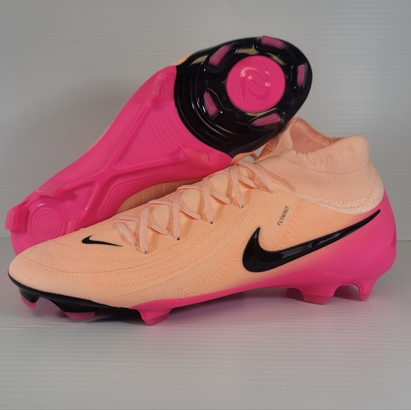 Mens Size 13 Nike Phantom Luna II Pro FG Prism Pack Crimson Pink Soccer Cleats